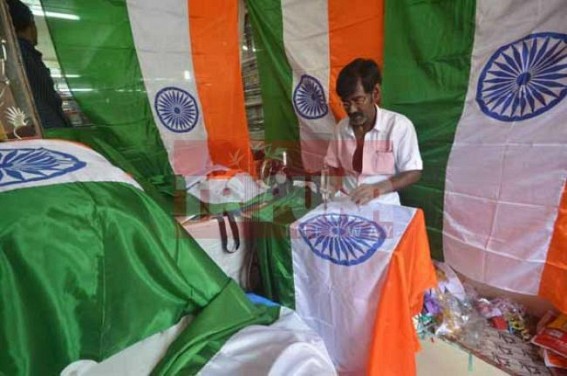 Preparation on peak for 69th Independence Day Preparation on peak for 69th Independence Day